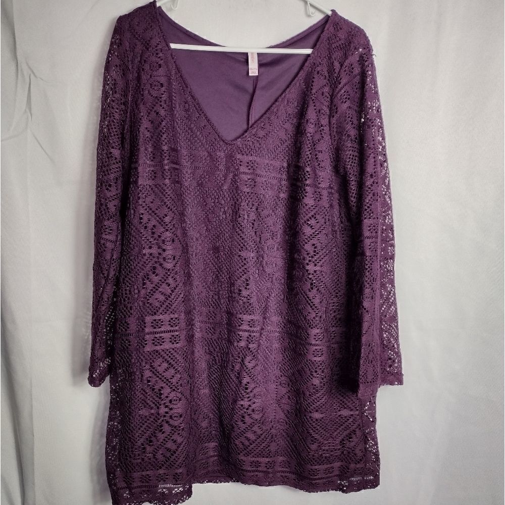Xhileration lace tunic 